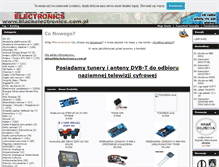 Tablet Screenshot of blackelectronics.com.pl